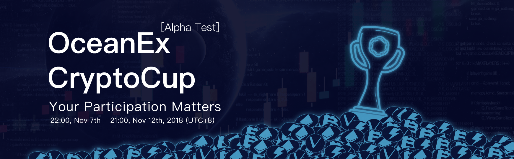 OceanEx CryptoCup [Alpha Test] Compete for 50 Million